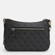 Сумка багет седло женская маленькая Guess HWESG9-51018-CLO COAL LOGO (190231872467) - изображение 3
