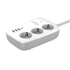 Удлинитель мережевий з Wi-Fi роутеромLDNIO SEW3452 3 порти / PD / 3USB / 1 QC 3.0 / 1 Type-C (34390-01_730) - изображение 1