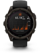 Смарт-часы Garmin fenix 8 47mm Solar Sapphire Carbon Grey DLC titanium with Black and Pebble Grey Silicone Band (010-02906-11) - изображение 3