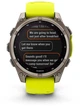 Смарт-часы Garmin fenix 8 47mm Solar Sapphire Titanium with Amp Yellow and Graphite Silicone Band (010-02906-21) - изображение 6