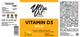 Дієтична добавка Вітамін D3 Vitamin D3 600 IU 120 капсул (5060255358900) - зображення 5