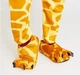 Капці-кігурумі Пазурі Лапи Жирафа Для Дівчинки My Kigu Домашні М'які Плюшеві Помаранчевий 39-41 (Д13048) - зображення 1
