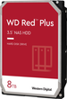 Жесткий диск WD Red Plus NAS 8 TB (8000Gb) 5640 rpm 256M SATA 6 Gb/s (WD80EFPX) - изображение 2