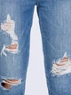 Джинсы с разрезами Vero Moda 317149518 S (83405S) Голубой - изображение 3