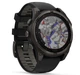 Смарт-годинник Garmin Fenix 8 47 mm Solar Sapphire, Carbon grey DLC titanium with Black/pebble grey silicone band (010-02906-11) - зображення 2