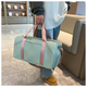 Спортивная женская сумка 49x25x23 см для фитнеса и тренажерного зала из водоотталкивающего нейлона Мятная - изображение 2