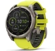 Смарт-часы Garmin Fenix 8 47 mm Solar Sapphire, Titanium with Amp yellow/graphite silicone band (010-02906-21) - изображение 1