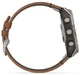 Смарт-часы Garmin Fenix 8 51 mm AMOLED Sapphire, Carbon grey DLC with Chestnut leather band (010-02905-40) - изображение 4