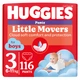 Подгузники-трусики Huggies Little Movers/Pants 3 M-Pack 6-11 кг для мальчиков 116 шт (5029054568026) - изображение 1