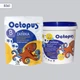 Двухкомпонентная эпоксидная затирка для плитки и мозаики ТМ "OCTOPUS", цвет 8361 платина 1,25 кг. - изображение 1