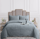 Покривало Soho Velvet Vip Venzel Gray двоспальне 220x240 см поліестер (A120123) - зображення 1