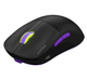 Бездротова ігрова мишка HATOR Quasar 2 ULTRA 4K wireless 3200dpi USB Black-Lilac (HTM570BL) - зображення 2