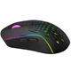 Беспроводная игровая мышка XTRIKE ME GW-611 8000dpi 7кн RGB Black - изображение 3