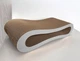 Когтеточка для кошек из картона CLAW-A2 Серая 65x14x25 - изображение 2