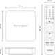 Odtwarzacz multimedialny Thomson Streaming Box 4K UHD (9120106661699) - obraz 3