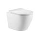 Унітаз підвісний Qtap Robin Ultra Quiet безобідковий з сідінням Soft-close WHITE - зображення 1