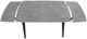 Обеденный стол HESTIA B5621-2 120(180)x80x75 см Темно-серый + песочно-черный, матовое покрытие (АР000106664) - изображение 6