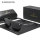 Женские поляризационные солнцезащитные очки KINGSEVEN N756 Black - изображение 1