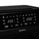Аэрофритюрница двухкамерная Zeegma Dual 9л Black - изображение 12