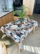 Скатерть водоотталкивающая Delux Textil Карпатский принт 140 х 110 см (3660160) - изображение 2