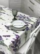 Скатерть водоотталкивающая Delux Textil Лаванда 140 х 110 см (366280) - изображение 4