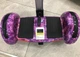 Гироскутер-сигвей с ручкой Smart Balance A8 Premium 10.5" Фиолетовый Космос - изображение 6