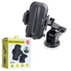 Держатель телефона в авто Infinity H-XP326 Car Phone HOLDER на лобовое стекло, торпеду Black - изображение 4