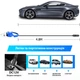 Пылесос автомобильный проводной Moltis K8 120Вт для сухой и влажной уборки, синий. 10015 - изображение 8