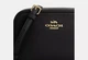 Женская кожаная сумка Coach Mini Jamie Camera Bag черная - изображение 2