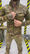 Тактична флісова кофта з кріпленням для шевронів Delta Tactical Fleece Multicam S - зображення 5