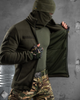 Тактична флісова кофта з кріпленням для шевронів Polartec Tactical Fleece Olive S - зображення 4