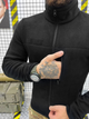 Тактична флісова кофта з кріпленням для шевронів Polartec Tactical Fleece Black XXXL - зображення 5