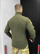 Тактична флісова кофта з кріпленням для шевронів Fleece Jacket Polartec Olive L - зображення 2