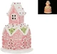 Светодиодная елочная игрушка Marshmallow House 17cm розовый - изображение 2