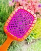 Щетка для волос Janeke Superbrush The Original, цвет оранжевый-фиолетовый - изображение 4