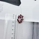 Срібна каблучка з натуральним рубіном 4.609ct, вага виробу 4,81 гр (2159544) - зображення 5