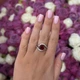 Срібна каблучка з натуральним рубіном 5.815ct, вага виробу 5,07 гр (2159605) - зображення 6