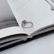 Серебряное кольцо с натуральным рубином 1.124ct, вес изделия 1,76 гр (2172710) - изображение 3