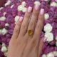 Срібна каблучка з цитрином nano 4.806ct, вага виробу 3,39 гр (2170426) - зображення 5