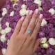 Срібна каблучка з натуральним топазом 3.182ct, вага виробу 2,87 гр (2171638) - зображення 6