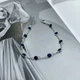 Серебряный браслет с натуральным сапфиром 6.6ct, вес изделия 3,94 гр (2173397) - изображение 2