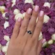 Серебряное кольцо с натуральным сапфиром 1.548ct, вес изделия 2,75 гр (2172673) - изображение 6
