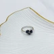 Серебряное кольцо с натуральным сапфиром 1.548ct, вес изделия 2,71 гр (2172673) - изображение 8