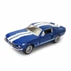 Дитяча металева ретро машинка Ford Mustang Shelby GT500 1967 іграшкова колекційна масштабна залізна авто модель іграшка для дітей Форд Мустанг Шелбі відкриваються двері синій 12.5 см (KT5372W+BL) - зображення 3