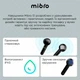 Бездротові навушники Mibro Earbuds S1 XPEJ003 Black - изображение 4
