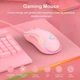 Миша ігровая ONIKUMA дротова с RGB підсвічуванням Gaming pink (CW907 pink) - зображення 8