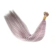 Синтетичні пір'я для волосся 10 шт, рожевий - зображення 1