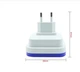 Неоновий светильник ночник Квадратный с датчиком света LED DL в розетку белый 7G-7427w - изображение 5