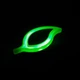 Неоновий светильник ночник Листик с датчиком света LED DL в розетку зеленый 7G-7430z - изображение 9