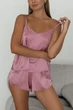 Пижама женская шорты и майка Wendy L-XL темно-розовый - изображение 13